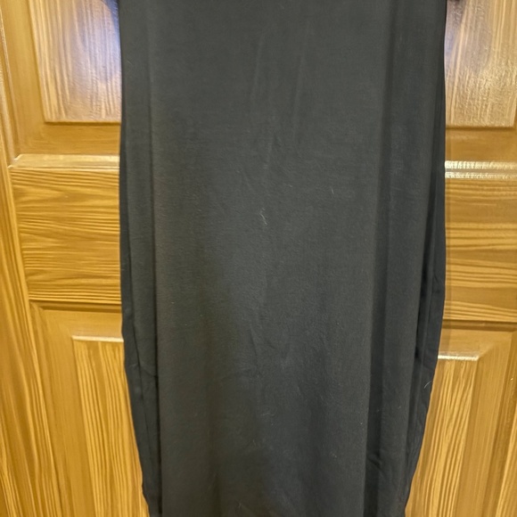 WHBM Black Sheath Dress Cold Shoulder Sleeves Women's XS - Picture 2 of 9